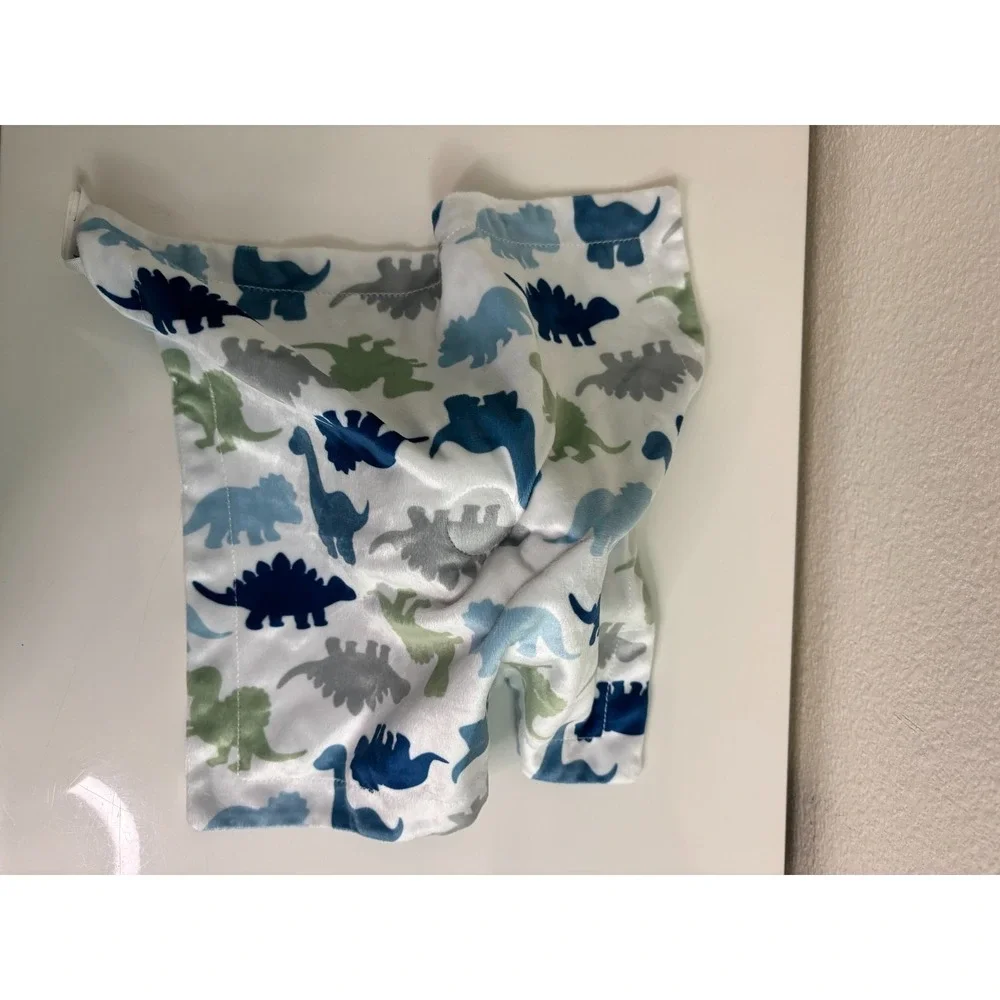 Dinosaur Baby Lovey Plush Security Blanket WalMart Baby Essentials Triceratops